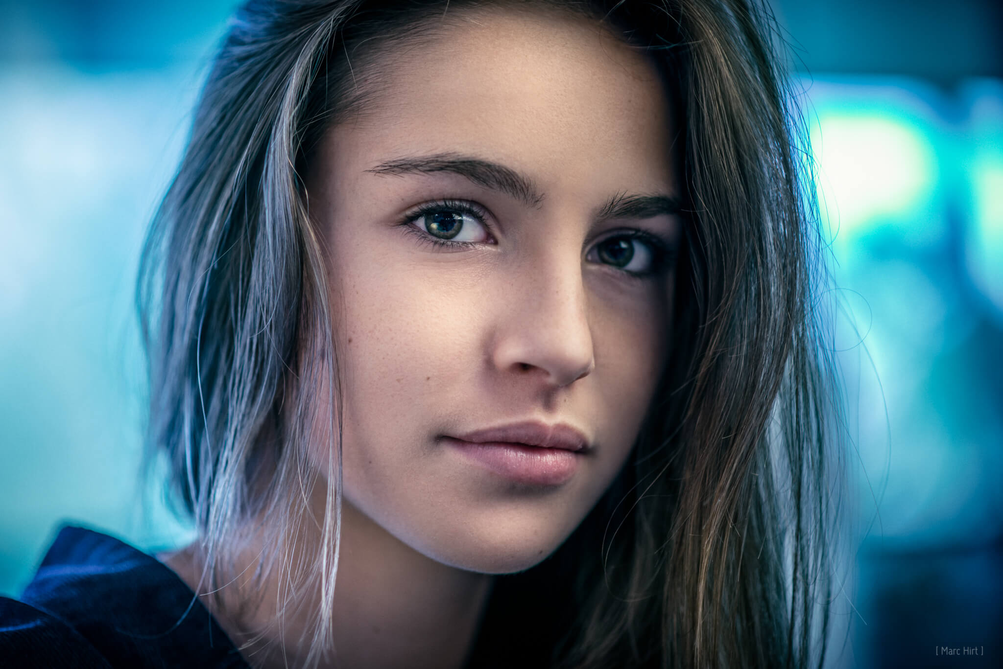 Shooting avec Sophie portrait couleur ©Marc HIRT