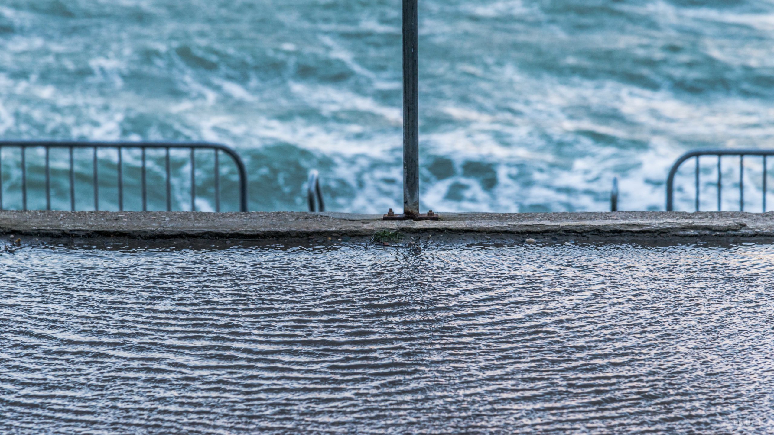 arcachon pluie sur le bassin