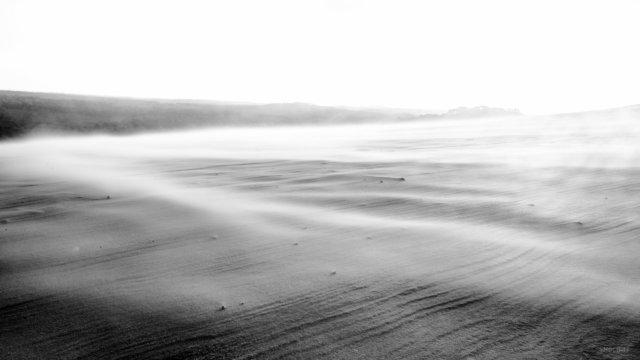 dune du pilat journée de tempête