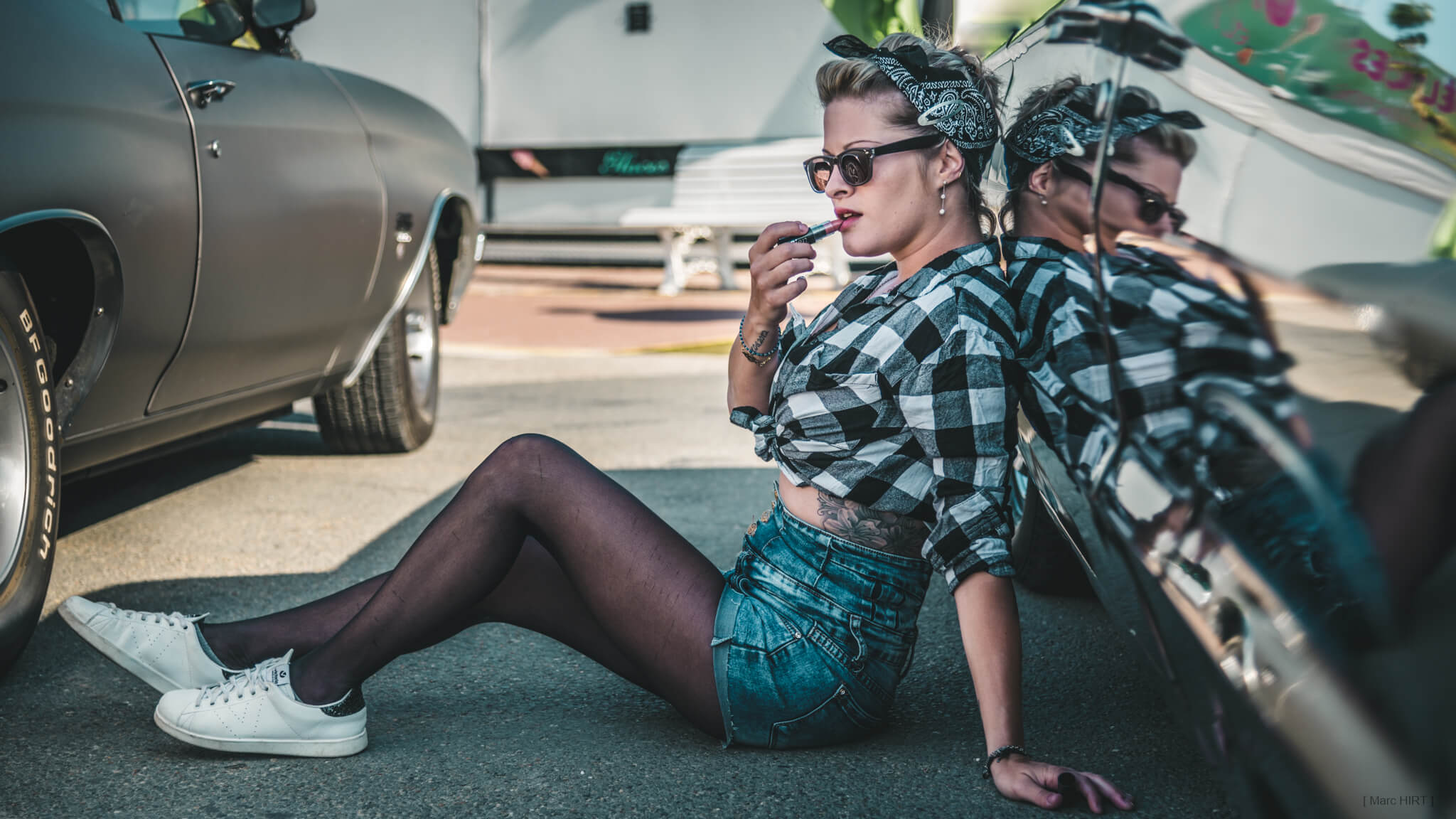 Shooting avec Lydie , pinup, montalivet ©Marc HIRT