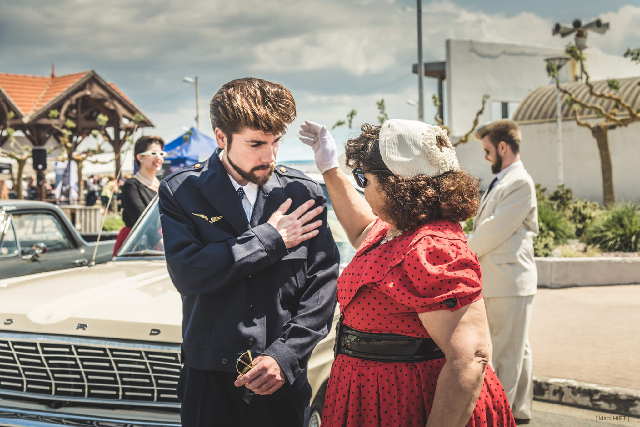 Shooting avec le collectif de coiffure Monta Car Old School 2018