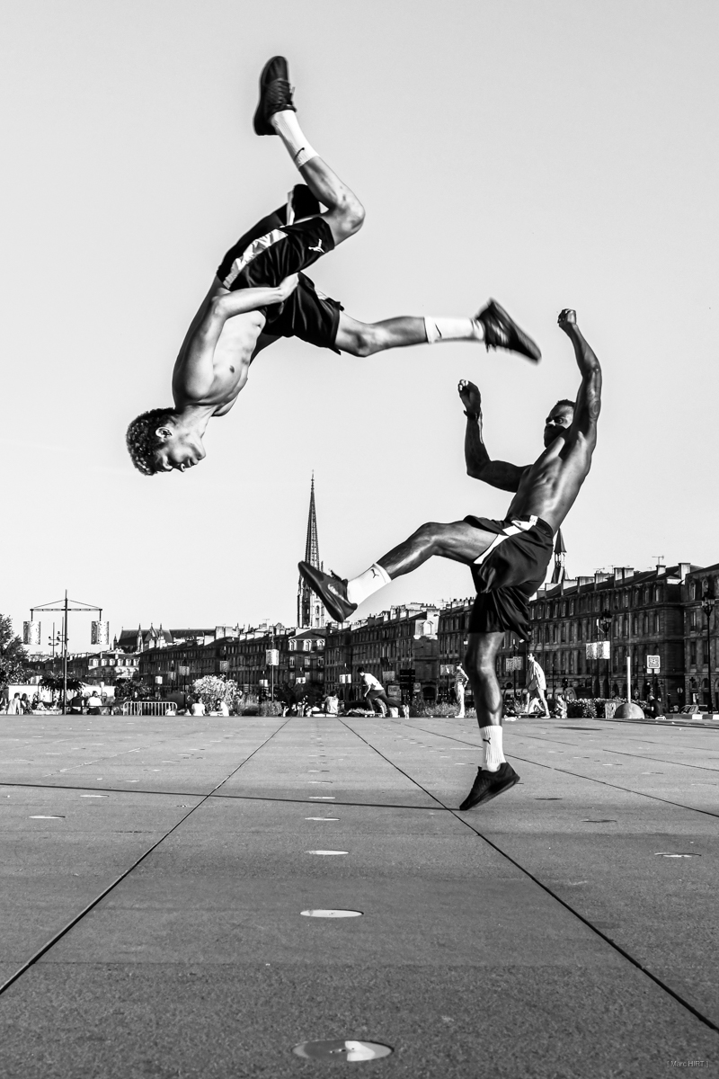bordeaux capoeira ,noire et blanc, lumière naturelle ©Marc HIRT