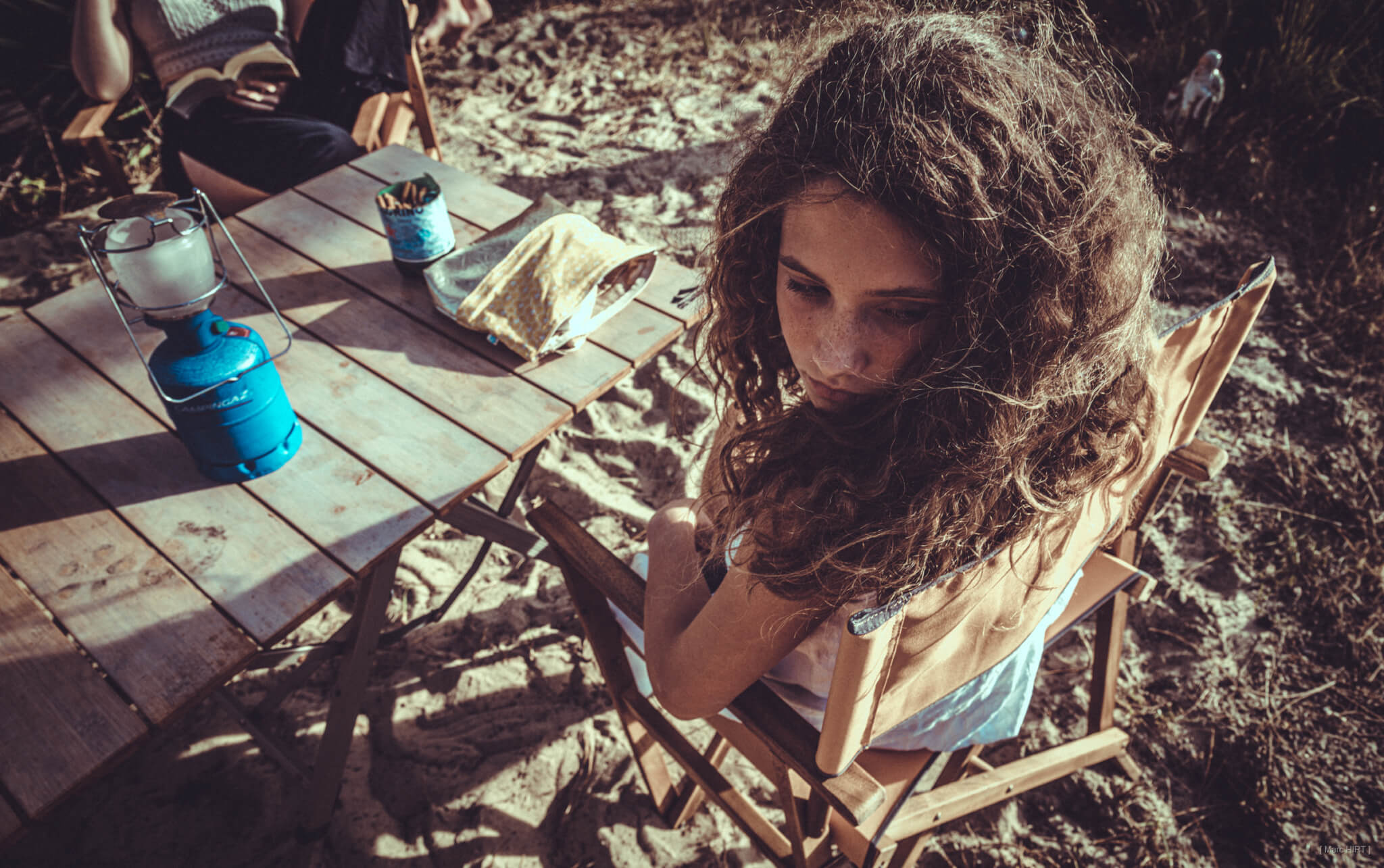 Série seventies avec salomé, marilou, bertille et emma , océan atlantique, montalivet ©Marc HIRT