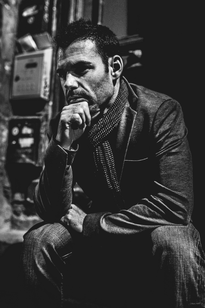 shooting avec romain , bordeaux, Shooting exterieur bordeaux de nuit ©Marc HIRT