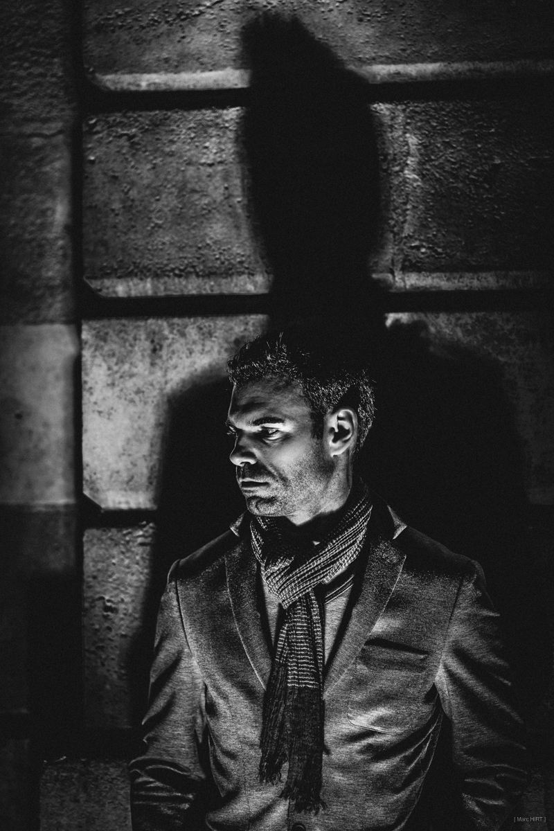 shooting avec romain , bordeaux, Shooting exterieur bordeaux de nuit ©Marc HIRT