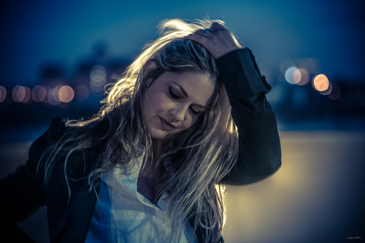 shooting avec Giny , bordeaux, Shooting exterieur bordeaux de nuit ©Marc HIRT