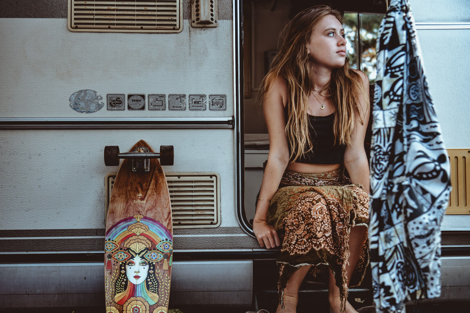 Shooting avec salomé, seventies - ©Marc HIRT